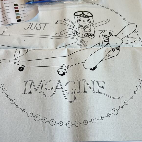 NEW Matilda Jane Just Imagine Paint By Number Set - Picture 3 of 8